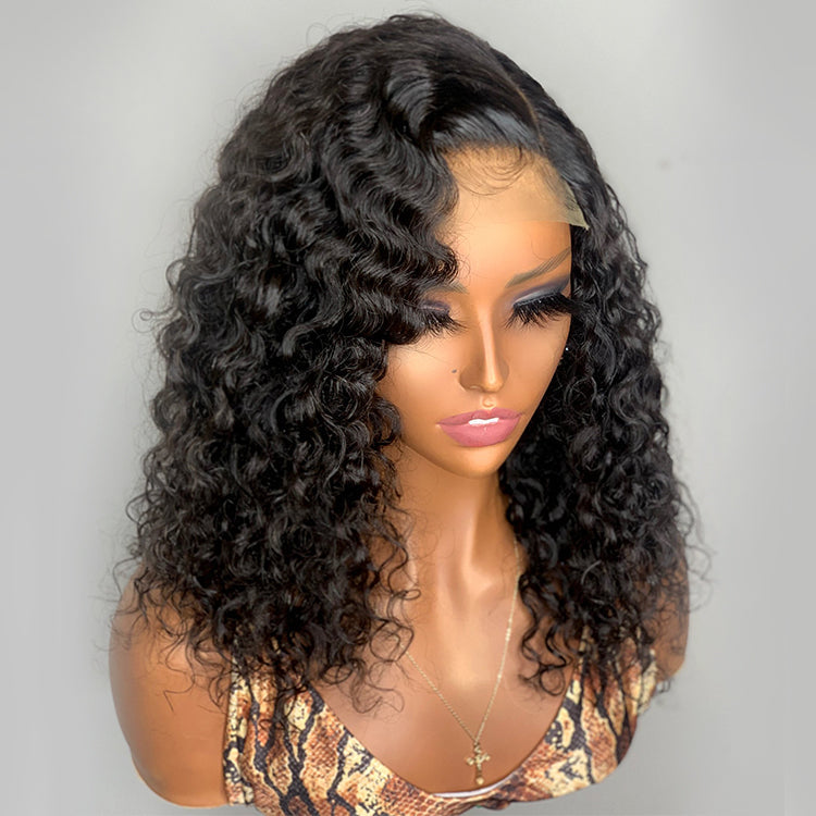 Deep Wave 6x6 HD Lace Closure Wig 200% Density