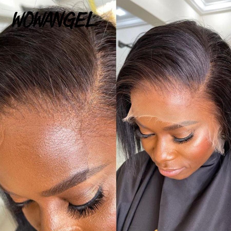 7X7 HD Lace Straight Bob 13X4 Lace Frontal Bob Wig