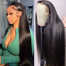 *Straight* 13"x 6" HD LACE FRONTAL WIG 200% Density