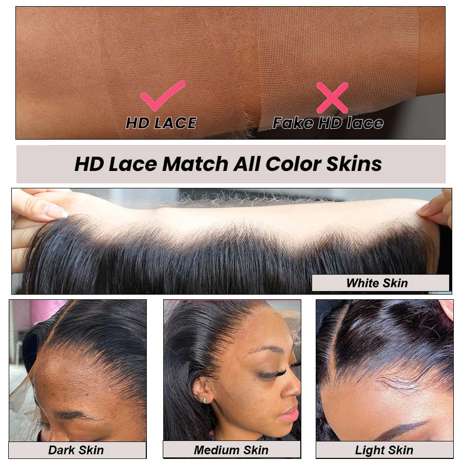 7X7 HD Lace Straight Bob 13X4 Lace Frontal Bob Wig
